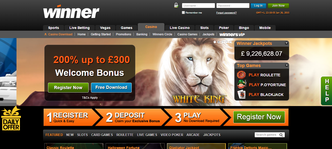 Casino Winner Download